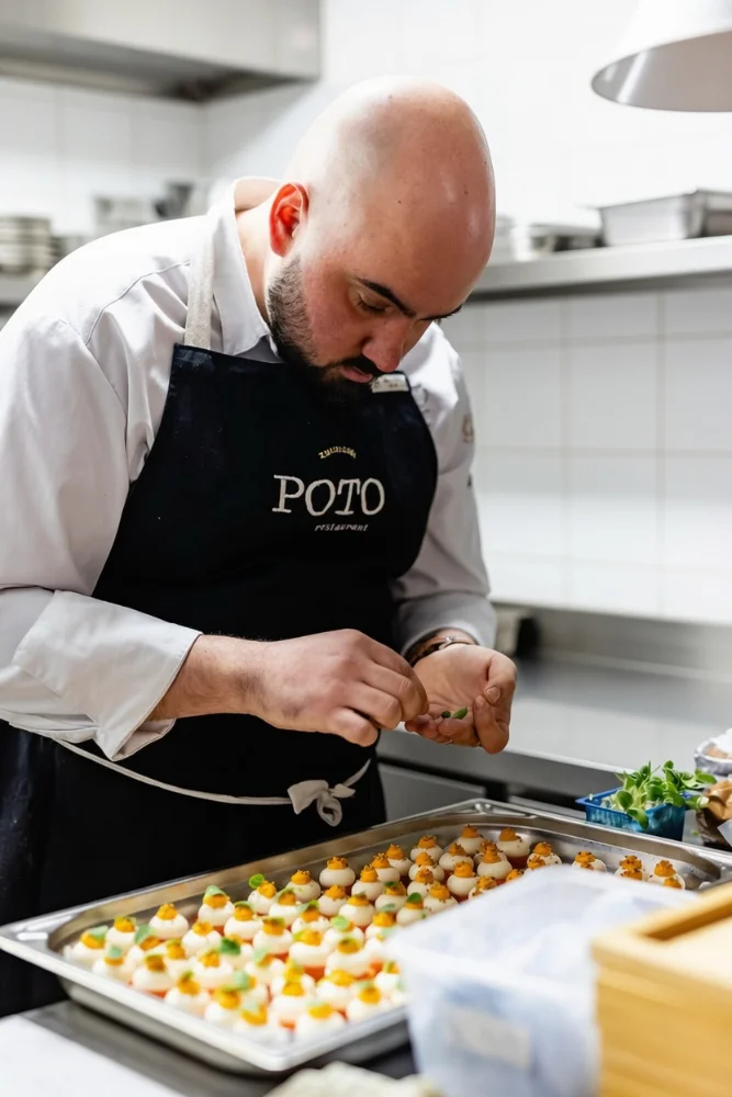 Chef Thomas Deligne Restaurant POTO